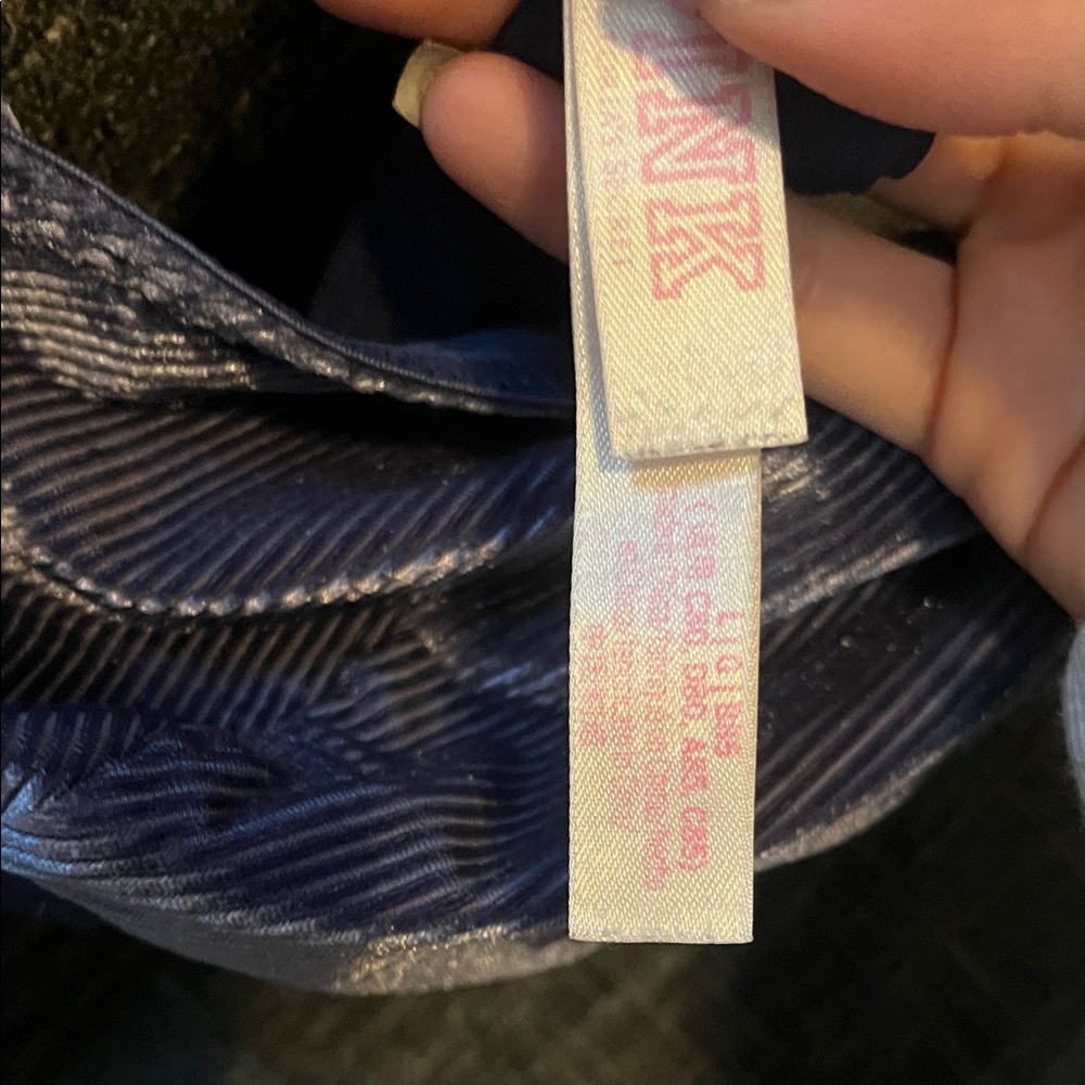 Victoria's Secret Velvet Bralette in Lavender Blue - Picture 2 of 3
